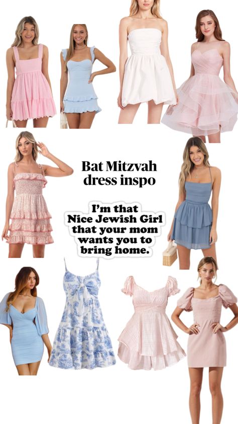 #outfitinspo ##Beauty #Jewish #Dress #Pinterest #FIP #Cool #Nice #Aesthetic#preppy Bat Mitzvah Outfits, Nice Aesthetic, Mitzvah Dresses, Bat Mitzvah Dresses, Bat Mitzvah Party, Jewish Girl, Aesthetic Preppy, Bat Mitzvah, Preppy Outfits