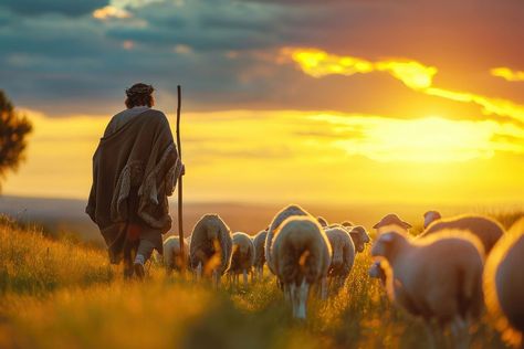 Jesus sheep photography livestock. | premium image by rawpixel.com / Tong Jesus With Sheep, Sheep And Shepherd, David Kills Goliath, Moses Burning Bush, Shepherd With Sheep, Sheep Photography, Shepherd And Sheep, Media Ministry, Jesus Cross Wallpaper