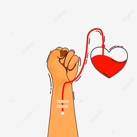 Blood Donation Drawing, Blood Donation Poster Creative Drawing, Blood Donation Posters, Blood Donation Day, Round Paint Brush, Donating Blood, Hand Png, Medical Posters, Blood Donor