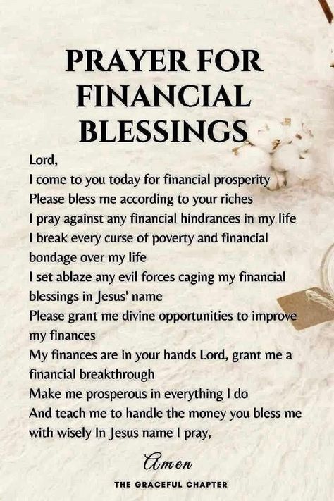 Prayer For Immigration, Prayer For Financial Blessing, Prayer For Finances, Financial Blessing, Financial Breakthrough, Financial Prayers, Bible Emergency Numbers, Prayer Strategies, Financial Blessings