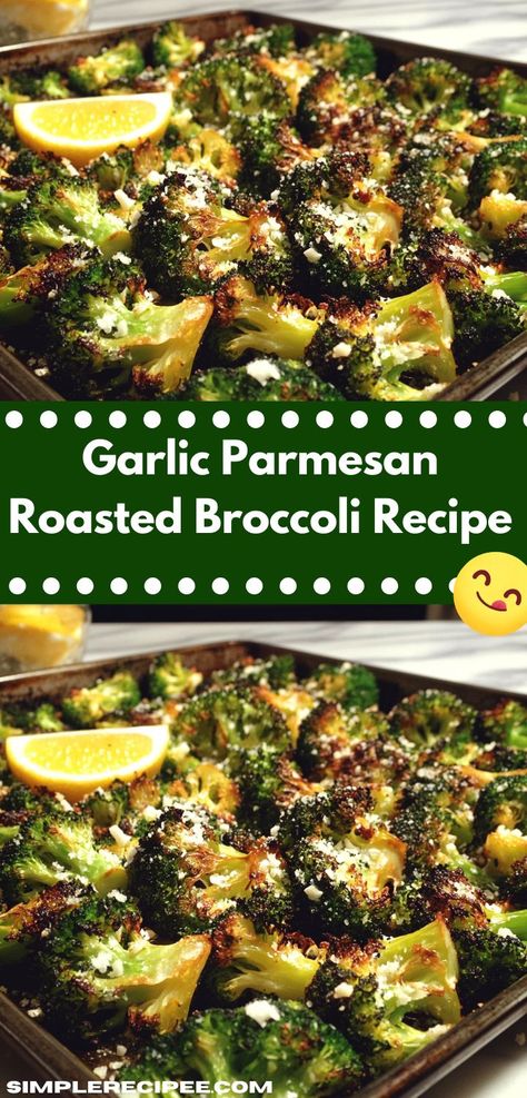 Elevate your vegetable side with this Garlic Parmesan Roasted Broccoli. The combination of roasted broccoli, garlic, and cheesy goodness creates a delightful dish that pairs well with a variety of main courses.