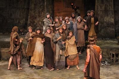 Chorus, The Trojan Women, by Euripides, Oklahoma University, Weitzenhoffer Theatre, 2016 Sick Love, Trojan Women, Oklahoma University, Greek Tragedy, University Of Oklahoma, Scenic Design, Sound Design, Ancient Greece, Love Affair