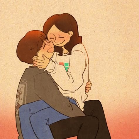 Love Is In Small Things, Puuung Love Is, Love Cartoon Couple, Couple Sketch, For Ramadan, Cute Couple Drawings, Cute Couple Cartoon, Cute Love Cartoons, Love Illustration