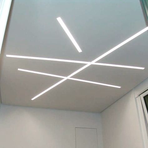 strip led piú profilo Ledlux Italy ad incasso soffitto Fake Ceiling Light, Strip Led Controsoffitto, Luci Led, Strip Led, Led Design, Italy Design, Design Light, Dental Clinic, Led Ceiling Lights