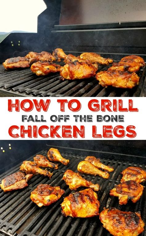 How To Grill Chicken, Boil Chicken, Grilled Chicken Legs, Chicken Breast Crockpot Recipes, Leg Quarters, Crockpot Chicken Breast, Chicken Leg Quarters, Grill Chicken, Chicken Leg Recipes