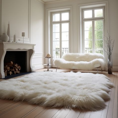 Experience Elegance: Premium Sheepskin Collections at Lambzy LLC | USA Sheepskin Rugs, Lush Decor, Apartment Decor Inspiration, Authentic Rugs, Sustainable Design, Time Travel, Architecture House, Apartment Decor, Bedroom Ideas