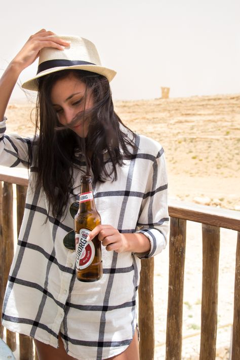 Plaid shirt and a good straw hat are the way to go when you're looking for a casual resort outfit Mitzpe Ramon, Resort Outfit, Summer Inspiration, Way To Go, Dream Vacation, Vacation Outfits, Straw Hat, Dream Vacations, Plaid Shirt