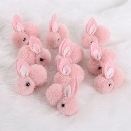 10pcs Easter Decoration Plush Mini Bunny Easter Bunny Doll Toy Gift Features: ??Inclusion: It includes 5 kinds of plush bunnies of different colors. By hugging, squeezing and playing with these bunnies, your child will smile and become active! ??Interaction: Perfect for your kids, birthday parties, Christmas, classroom rewards and carnival prizes! For any plush toy lovers, it is an ideal holiday gift, party supplies gift. ??SIZE: These friendly, cuddly, stuffed rabbits are compact, lightweight and easy to carry. Each individual miniature plush toy looks like a real rabbit, ??Quality: The plush toy is durable and can be cleaned with a damp cloth to keep your child clean and sterile! This plush, comfortable plush bunny plush toy, look at your little , laugh and snuggle! ??Multiple game oppor Mini Bunny, Dinosaur Plush Toy, Easter Bunny Gifts, Easter Plush, Random Crafts, Rabbit Plush Toy, Carnival Prizes, Classroom Rewards, Easter Toys