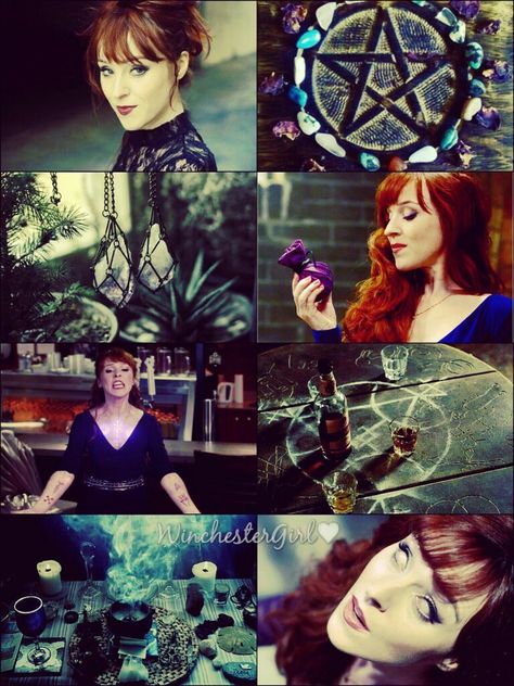 #Rowena #witch #supernatural #aesthetic #edit Supernatural Witch, Z Photo, Season Of The Witch, Witch Aesthetic, Urban Fantasy, Aesthetic Collage, Supernatural, Naruto, Witch