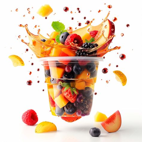 Premium AI Image | Big glass with fruit salad Fruit Salad Logo, Salad Pictures, Fruit Logo, Fruit Mixes, Big Bowl, Fruit Bowl, Quality Images, Fruit Salad, Lei