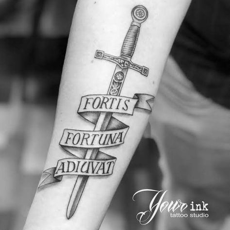 101 Best Fortis Fortuna Adiuvat Tattoo Ideas You Have To See To Believe! 64 Outsons Fortis Fortuna Adiuvat Tattoo Arm, Audaces Fortuna Iuvat Tattoo, Fortis Fortuna Adiuvat Tattoo Design, Fortis Fortuna Adiuvat Wallpaper, Fortes Fortuna Adiuvat Tattoo, Fortis Fortuna Adiuvat Tattoo, Latin Quote Tattoos, Fortis Fortuna Adiuvat, Latin Tattoo