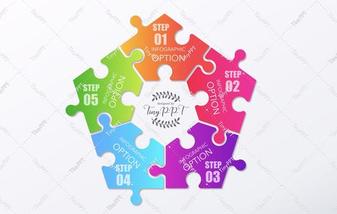 Puzzle Circle Chart Infographic Process Check more at https://tinyppt.com/circles-radial-diagram-powerpoint.html Infographic Process, Infographic Creative Design, Smart Art Powerpoint, Art Powerpoint, Chart Infographic, Smart Art, Powerpoint Design, Infographic Design, Creative Design