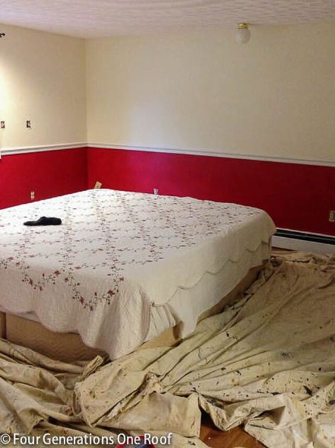 BEDROOM MAKEOVER AFTER DIVORCE - Four Generations One Roof Post Divorce Bedroom Makeover, Newly Divorced, New Bedding, Post Divorce, After Divorce, Bed Decor, The Room, Bedroom Makeover, Bedding Sets