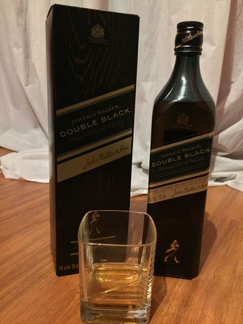 Johnnie Walker Double Black with Complimentary glasses Johnnie Walker Double Black, Double Black, Johnnie Walker, Wine Rack, Wine, Quick Saves, Black