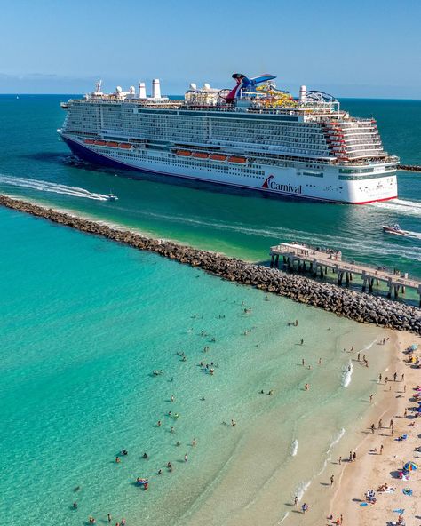 🚢 Some Carnival ships passing by 😍💦 Miami Beach is the perfect backdrop for these stunning vessels! 🌴 🛳️ Carnival Celebration 🛳️ Carnival Magic Catch a glimpse of these incredible ships as they sail through the vibrant waters of Miami Beach. 🌊 #CarnivalCelebration #CarnivalMagic #MiamiBeach #CruiseShips #TravelInspiration #OceanViews #CruiseLife #ShipSpotting #Wanderlust #Cruisexperience #cruise #cruiseship #travel #cruiselife #cruising #vacation #ship #cruises #sea #royalcaribbean #travelp... Carnival Ships, Carnival Celebration, Carnival Magic, 2024 Family, Cruise Boat, Carnival Cruise, Royal Caribbean, Family Trip, Miami Beach