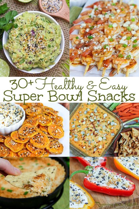 Healthy Superbowl Snacks Appetizers, Healthy Super Bowl Snacks, Healthy Football Snacks, Superbowl Party Food Healthy, Vegetarian Super Bowl, Gameday Snacks, Healthy Super Bowl, Easy Super Bowl, Super Bowl Snacks