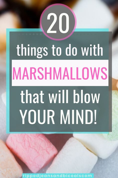 Things To Make With Marshmallows, Homemade Marshmallow Cream, Mini Marshmallows Recipes, Recipes Using Marshmallows, Marshmallow Dessert Recipes, Marshmallow Treats Recipe, Fluff Recipes, Healthy Marshmallows, Fun Things To Make