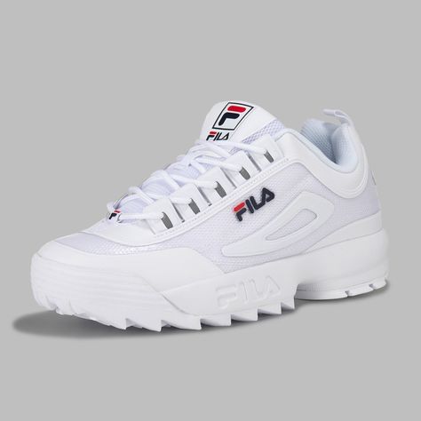 Tenis Fila Disruptor 2 Hombre Fila Disruptor 2, Fila Disruptor, White Nike Shoes, Kawaii Shoes, Girly Shoes, Aesthetic Shoes, Gorgeous Shoes, Chunky Sneakers, Dream Shoes