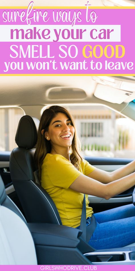 Surefire ways to make your car smell so good you won't want to leave How To Make Your Car Smell Good, Car Smell Hacks, Diy Car Freshener, Make Your Car Smell Good, Diy Car Air Freshener, Car Smell Good, Always Smell Good, Best Car Air Freshener, Car Air Freshener Diy