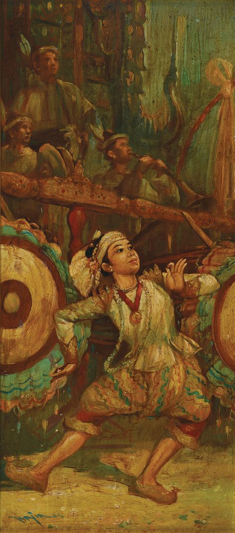 U BA LON LAY (BURMA, 1922-1988) Burmese Dancer Myanmar Dance Art, Burmese Art Traditional, Burma Aesthetic, Burmese Traditional Tattoo, Myanmar Art Drawing, Burmese Warrior, Myanmar Traditional Art, Burmese Painting, Myanmar Wallpaper