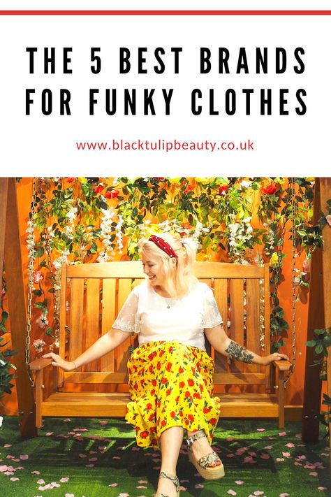 The best places to find funky fashion dresses and clothes. Funky Clothes, I Love Fashion, Black Tulips, Funky Outfits, Funky Fashion, Best Brands, Love Fashion, Good Brands, Best Brand