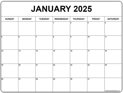 January 2025 Calendar Printable, January 2025 Calendar, January 2024, Sunday Monday Tuesday, Monday Tuesday Wednesday, Printable Calendar, Calendar Printables, Months In A Year