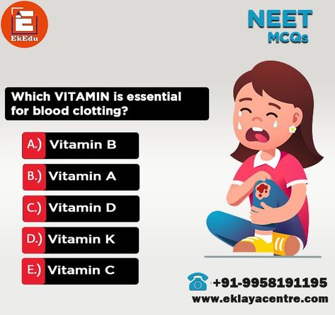 Are you preparing for the NEET 2021-22?. Let's solve these Biology questions and test your IQ. These Questions are Listed by the Experts and comment on the correct answer. Explore for more NEET Biology questions👇👇👇👇👇 To Join Our Courses Fill This Form: https://bit.ly/3pSkkoH . . . . . . . . . #blood #vitamin ##vitaminc #vitamincserum #quiz #quizinstagram #neetpreparation #neet2021 #neetcoaching #questionoftheday #questionschallenge Medical Biology, Neet Biology, Iq Test Questions, Study Mbbs Abroad, Test Your Iq, Test For Kids, Mbbs Abroad, Brain Test, Study Biology