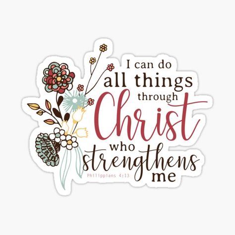 Christian Stickers Free Printable, Bible Journal Stickers, Jesus Stickers, God Sticker, Inspirational Quotes About Strength, Me Sticker, Faith Stickers, Cute Laptop Stickers, Christian Stickers