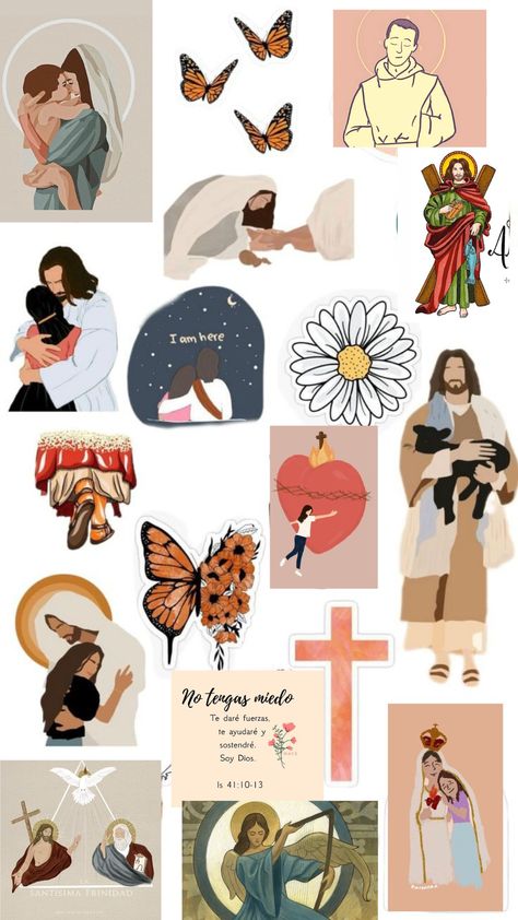 Christian Stickers Aesthetic Printable, Bible Stickers Printable Free, Bible Journaling Free Printables, Bible Stickers Printable, Biblical Stickers, Christian Stickers Free Printable, Catholic Illustration, Bible Journal Stickers, Jesus Stickers