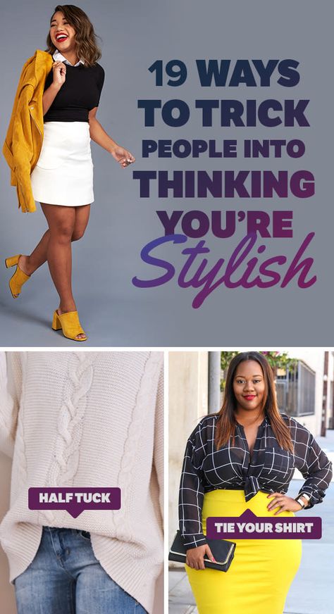 19 Ways To Trick People Into Thinking You're Stylish Plus Zise, Mood Board Fashion, Style Mistakes, College Fashion, Style Tips, Look At You, Styling Tips, Looks Style, Pandora Jewelry