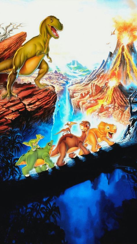 Land Before Time Wallpaper, Land Before Time Tattoo, Land Before Time Dinosaurs, The Land Before Time, Wallpapers For Phone, Land Before Time, Land Of Oz, Classic Cartoon Characters, Dinosaur Art