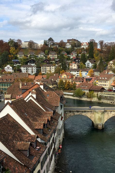 roofs of Bern Bern Switzerland Aesthetic, Bern Aesthetic, Architecture Aesthetic, Europe 2024, Bern Switzerland, Old World Style, I Want To Travel, Winter Travel, Bern