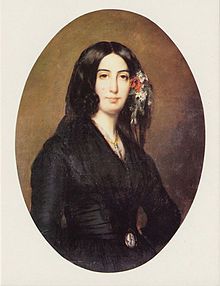 George Sand - Wikipedia Eugène Delacroix, Frédéric Chopin, George Sand, French Perfume, Women Writers, Writers And Poets, Funny Bunnies, Fashion Portrait, Women In History