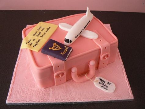 Bon Voyage Cake, Suitcase Cake, Travel Cake, Gateaux Cake, Cork Ireland, Themed Birthday Cakes, New Cake, Novelty Cakes, Special Cake