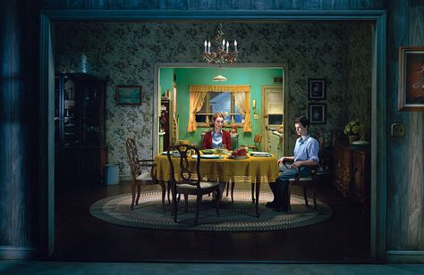 Gregory Crewdson. It makes my heart stop. LOOK at this. It's a photo! Gregory Crewdson Photography, Gregory Crewdson, Andreas Gursky, Narrative Photography, Gagosian Gallery, Small Town America, Diane Arbus, Edward Hopper, Sunday Roast