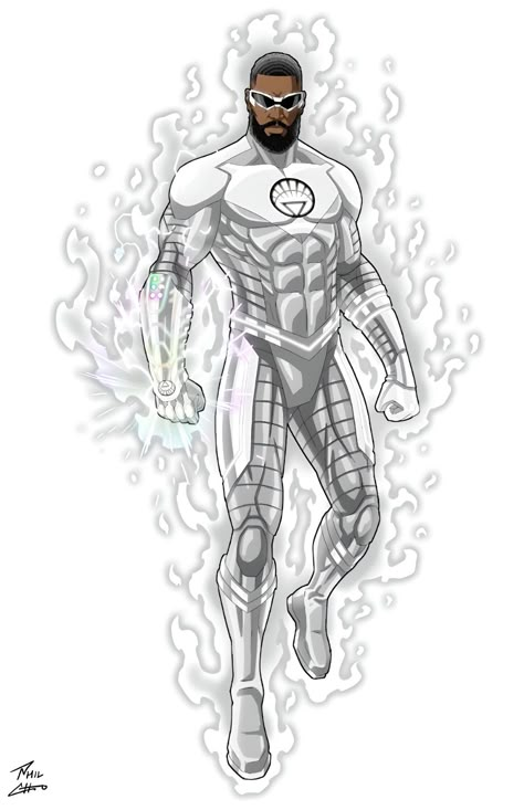 White_Lantern White Lantern Dc, Green Lantern Characters, White Lantern Corps, Lantern Rings, Script Doctor, Phil Cho, Lantern Tattoo, White Lantern, Anime Photo Profile Dark