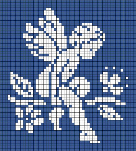 Pixelated Crochet Pattern, Square Pixel Art Pattern, Crocheted Tapestry Patterns, Crochet Graph Design, Simple Crochet Pixel Pattern, Pixel Chart Pattern, Sweater Alpha Pattern, Crochet Tapestry Pattern Aesthetic, Crochet Colorwork Pattern