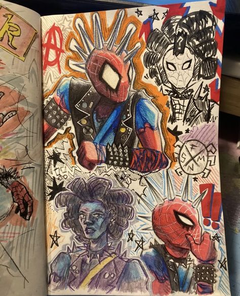 Lack Of Support, Spiderman Drawing, Spiderman Art Sketch, Spider Art, Sketchbook Art Journal, Art Diary, Arte Inspo, Arte Sketchbook, Free Products