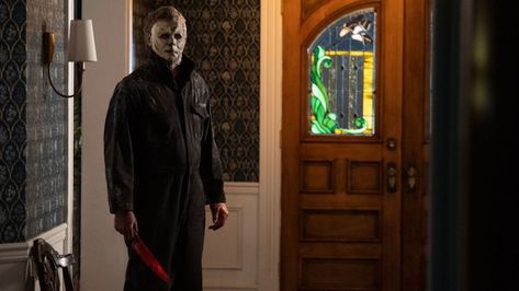 'Halloween Ends' gives the knife one last turn in the latest Michael Myers trilogy | CNN , https://initfeed.com/2022/10/13/halloween-ends-gives-the-knife-one-last-turn-in-the-latest-michael-myers-trilogy-cnn/ Check more at https://initfeed.com/2022/10/13/halloween-ends-gives-the-knife-one-last-turn-in-the-latest-michael-myers-trilogy-cnn/ Michael Myers Movies, Halloween Ends, Winning Boxing, Halloween Franchise, Donald Pleasence, Crafts Preschool, The Boogeyman, Lee Curtis, Halloween Series