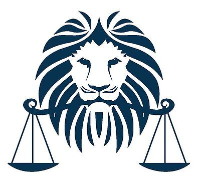 Similar to this law firm logo ... as a Tattoo representing my sons' astrological signs - Leo and libra Lion And Scales Tattoo, Libra Leo Tattoo, Libra And Leo Tattoo, Libra Design, Libra Sign Tattoos, Libra Tattoos, Libra Scales, Virgo Constellation Tattoo, Gemini Twins