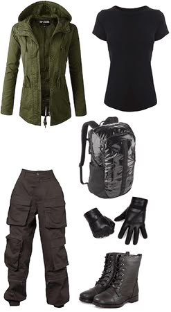 Twd Outfits Zombie Apocalypse, Outfits Apocalipsis Zombie, The 100 Outfits Inspiration, Twd Outfit Ideas, Maze Runner Outfit Ideas, Apocalypse Outfit Male, Apocalypse Outfit Women, Zombie Apocalypse Clothes, Zombie Apocalypse Outfits Women