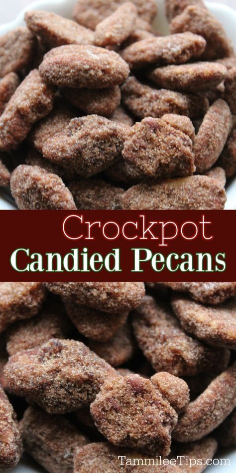 Candied Pecans In Crockpot, Cinnamon Sugar Pecans Crockpot, Cinnamon Pecans Crockpot, Candied Nuts Recipe Easy Crockpot, Crock Pot Candied Pecans, Crockpot Candied Nuts Recipe, Cinnamon Sugar Almonds Crockpot, Slow Cooker Candied Pecans, Crockpot Candied Pecans