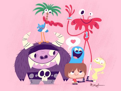 Foster's Home for Imaginary Friends by Matt Kaufenberg Friends Movie, Home For Imaginary Friends, Old Cartoon Network, Foster Home For Imaginary Friends, Imaginary Friends, Cartoon Network Shows, 90s Cartoons, Good Cartoons, Foster Home