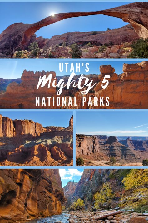 Utah Mighty 5, Road Trip Utah, National Parks Road Trip, Utah National Parks Road Trip, Utah Vacation, Arizona Road Trip, National Parks Map, Capitol Reef National Park, National Park Road Trip