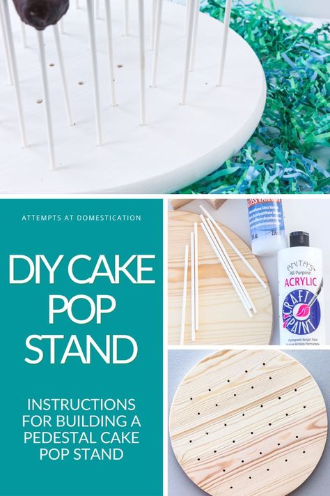 Cake Pop Vendor Display, Cake Pop Display Ideas Diy, Cake Pops Stand, Cake Pops Display Ideas, Cake Pop Stand, Cake Pops Stand Diy, Diy Cake Pop Holder, Cake Pop Stand Diy, Cake Pop Display