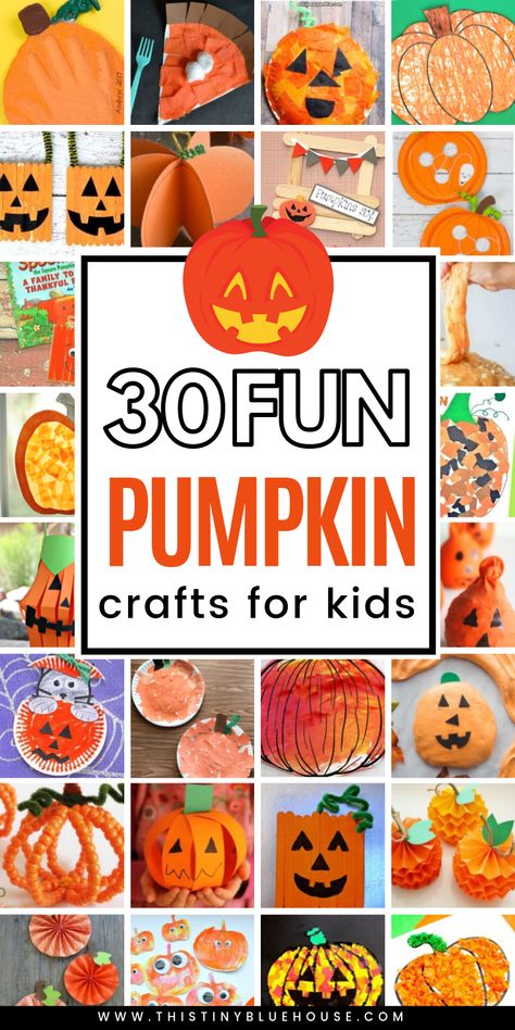 Easy Pumpkin Crafts, Pumpkin Crafts For Kids, Lantern Crafts, Fun Halloween Crafts, Fun Pumpkins, Easy Fall Crafts, Fun Fall Activities, About Halloween, Boredom Busters