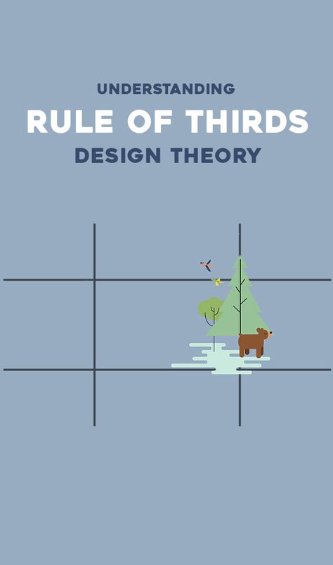 The rule of thirds is an incredibly useful piece of theory and understanding its principles will enable you to structure the elements of your design in right way, so the overall composition communicates the right message, is well balanced, easy to understand and looks fantastic! Rule Of Thirds Graphic Design, Drawing Fundamentals, Linkedin Content, Typography Rules, Graphic Design Activities, Random Knowledge, The Rule Of Thirds, Design Strategies, Rule Of Three