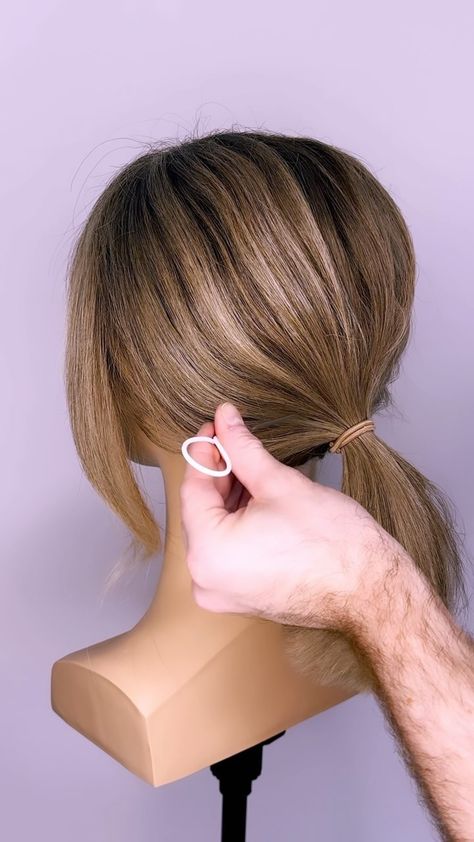 Joseph I'Anson | Do you struggle to get short mid length hair up into an upstyle? Then this hair hack tutorial is for you!! L’IMAGE Mannequin - “DENISE”… | Instagram Short Mid Length Hair, Love Hairstyles, Beautiful Wedding Hair, Hair Hack, Elegant Look, Mid Length Hair, Half Up Half Down, Length Hair, Half Up