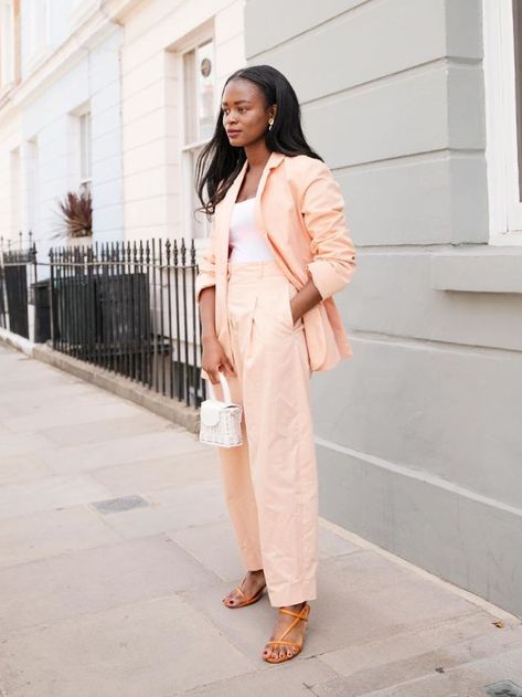 The Best Wedding Guest Outfits to Try in 2021 | Who What Wear UK City Hall Wedding Guest Outfit, City Wedding Guest Outfit, Wedding Guest Outfit Semi Formal, Wedding Guest Suits, Wedding Guest Outfit Ideas, Blazer Wedding, Wedding Guest Outfits, Outfits To Try, Metallic Pleated Skirt