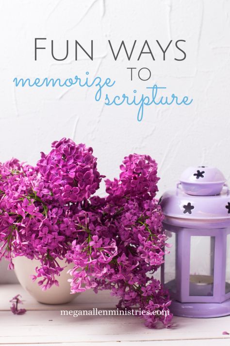 Ways to Memorize Scripture that Are Fun and Effective - Megan Allen Ministries Ways To Memorize Scripture, Memorize Scripture, Bible Study Tips, Scripture Memory, Jesus Resurrection, Scripture Cards, Set You Free, Homeschool Mom, Historical Events